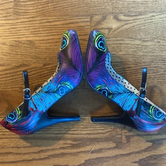 t.u.k. for ModCloth Peacock Mary Jane Stilettos - Picture 2 of 11